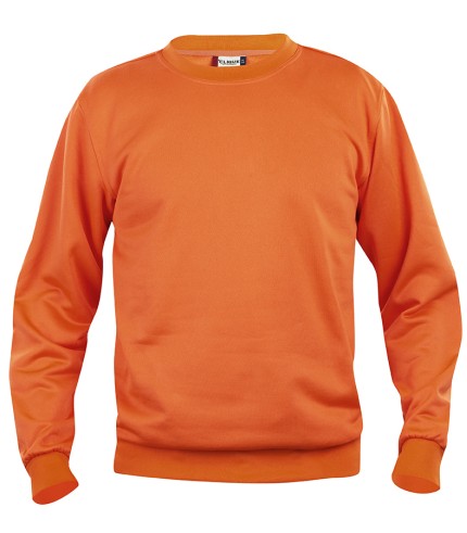 CLIQUE BASIC ROUNDNECK DIEPORANJE