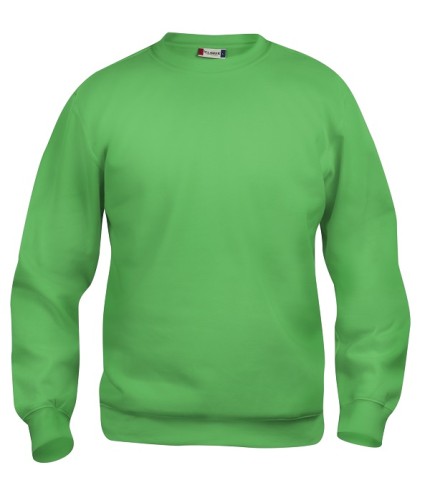 CLIQUE BASIC ROUNDNECK APPELGROEN