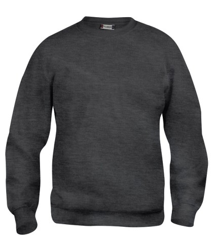 CLIQUE BASIC ROUNDNECK ANTRACIET MELANGE