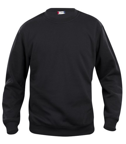 CLIQUE BASIC ROUNDNECK ZWART