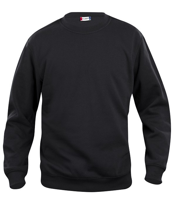 CLIQUE BASIC ROUNDNECK ZWART