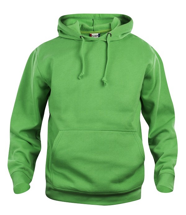 CLIQUE BASIC HOODY APPELGROEN