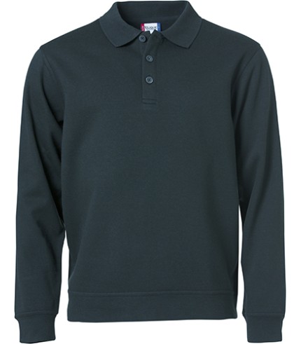 CLIQUE BASIC POLO SWEATER DARK NAVY