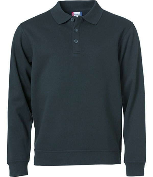 CLIQUE BASIC POLO SWEATER DARK NAVY