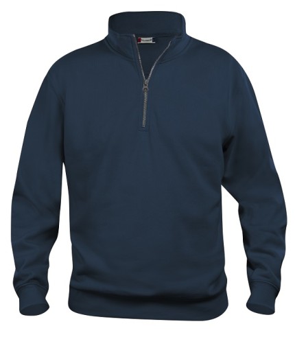 CLIQUE BASIC HALF ZIP DARK NAVY