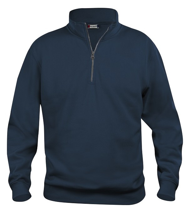 CLIQUE BASIC HALF ZIP DARK NAVY