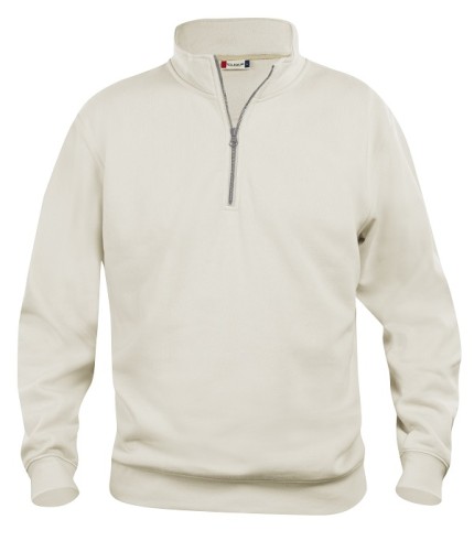 CLIQUE BASIC HALF ZIP LICHT KHAKI
