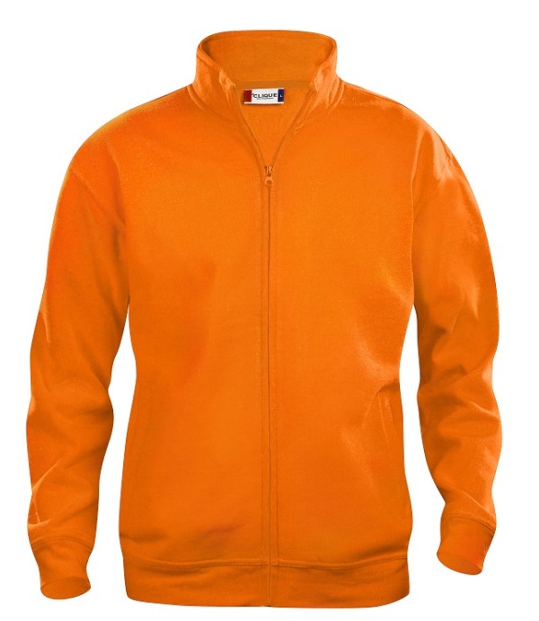 CLIQUE BASIC CARDIGAN SIGNAALORANJE