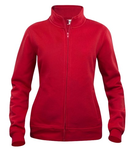 CLIQUE BASIC CARDIGAN WOMEN ROOD
