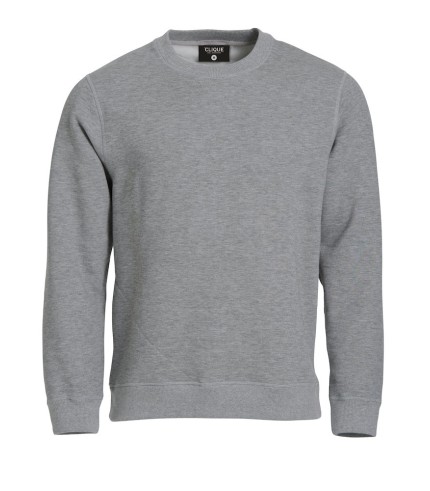 CLIQUE CLASSIC ROUNDNECK GRIJSMELANGE