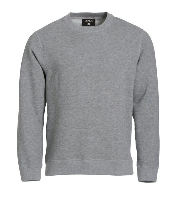 CLIQUE CLASSIC ROUNDNECK GRIJSMELANGE