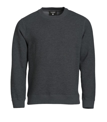 CLIQUE CLASSIC ROUNDNECK ANTRACIET MELANGE