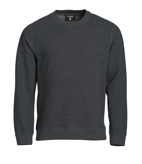 CLIQUE CLASSIC ROUNDNECK ANTRACIET MELANGE