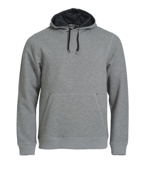 CLIQUE CLASSIC HOODY GRIJSMELANGE