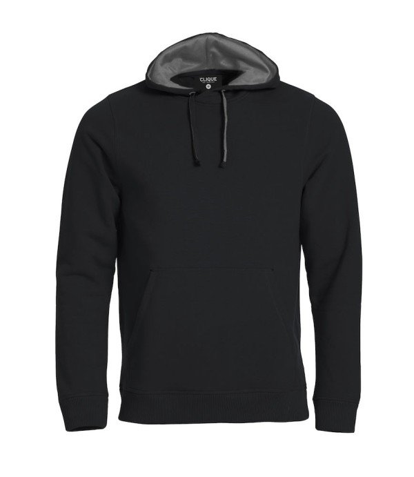 CLIQUE CLASSIC HOODY ZWART
