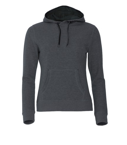 CLIQUE CLASSIC HOODY WOMEN ANTRACIET MELANGE