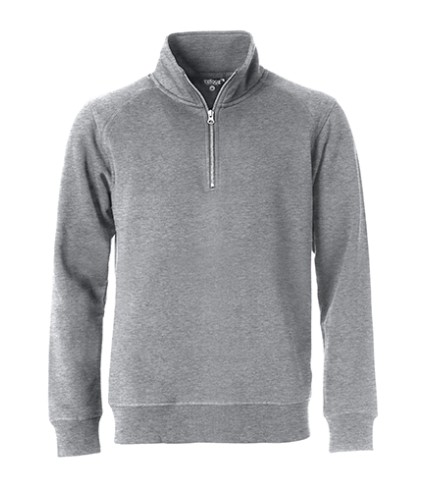 CLIQUE CLASSIC HALF ZIP GRIJSMELANGE