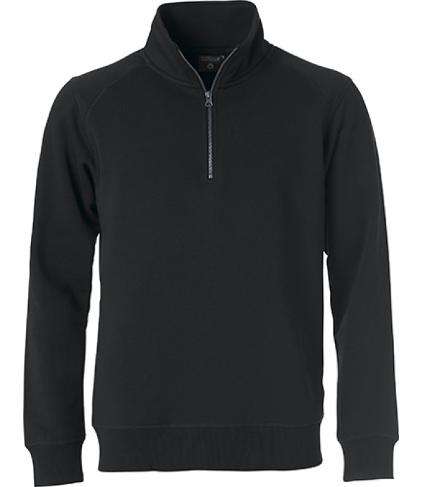CLIQUE CLASSIC HALF ZIP ZWART
