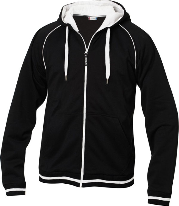 CLIQUE GERRY HOODED JACK ZWART
