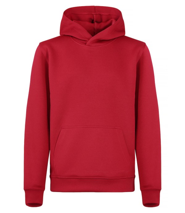 CLIQUE BASIC ACTIVE HOODY JUNIOR ROOD