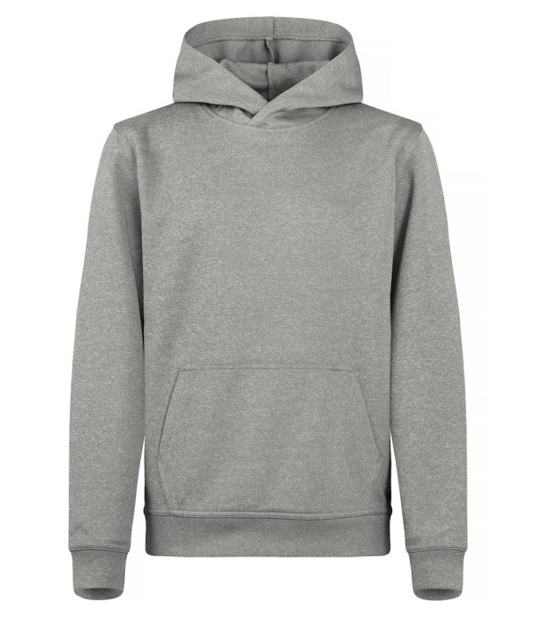 CLIQUE BASIC ACTIVE HOODY JUNIOR GRIJSMELANGE