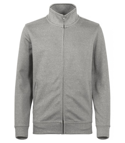 CLIQUE BASIC ACTIVE CARDIGAN JUNIOR GRIJSMELANGE