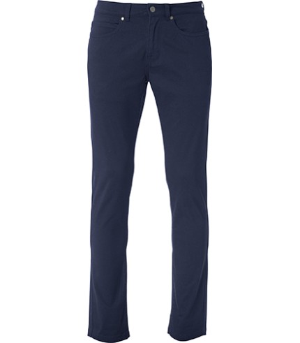 CLIQUE 5-POCKET STRETCH PANTS DARK NAVY