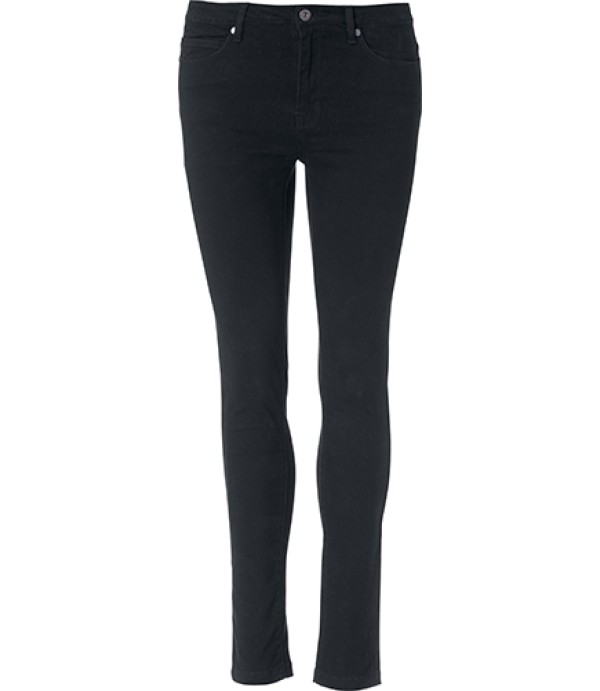 CLIQUE 5-POCKET STRETCH PANTS WOMEN  ZWART