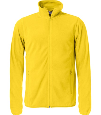 CLIQUE BASIC MICRO FLEECE JACKET LEMON