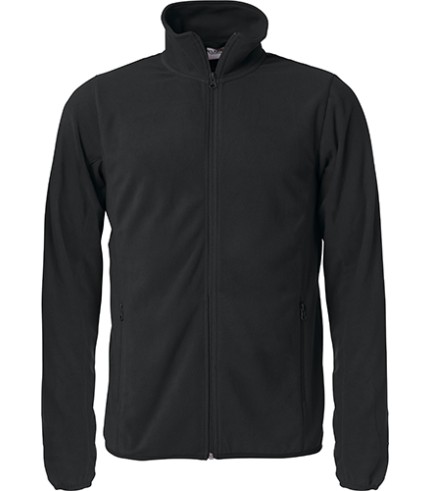 CLIQUE BASIC MICRO FLEECE JACKET ZWART