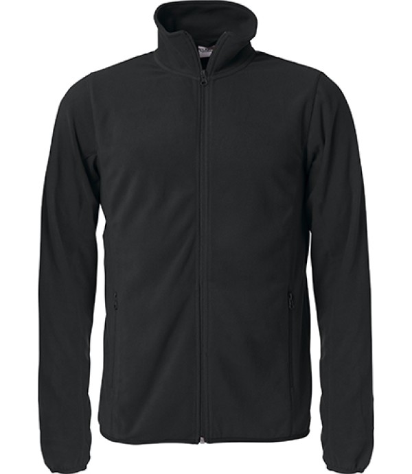 CLIQUE BASIC MICRO FLEECE JACKET ZWART
