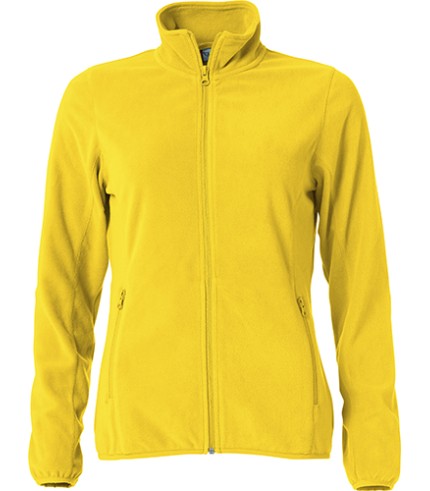 CLIQUE BASIC MICRO FLEECE JACKET WOMEN LEMON