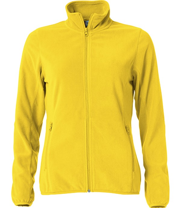 CLIQUE BASIC MICRO FLEECE JACKET WOMEN LEMON