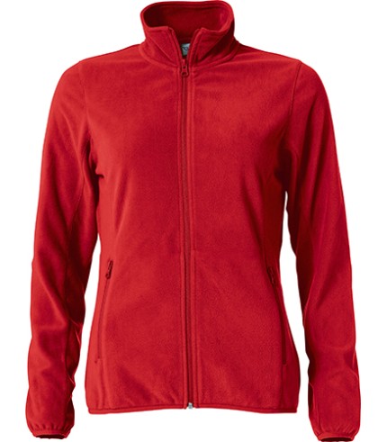 CLIQUE BASIC MICRO FLEECE JACKET WOMEN ROOD