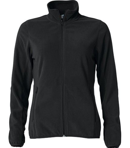 CLIQUE BASIC MICRO FLEECE JACKET WOMEN ZWART