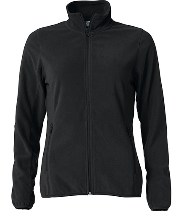 CLIQUE BASIC MICRO FLEECE JACKET WOMEN ZWART