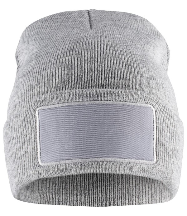 CLIQUE HUBERT HAT PATCH GRIJSMELANGE