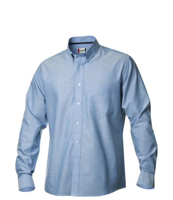 CLIQUE OXFORD SHIRT KOBALT