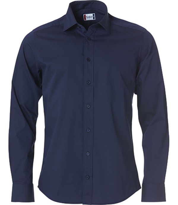 CLIQUE CLARK SHIRT DARK NAVY