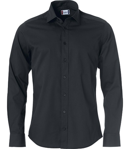 CLIQUE CLARK SHIRT ZWART