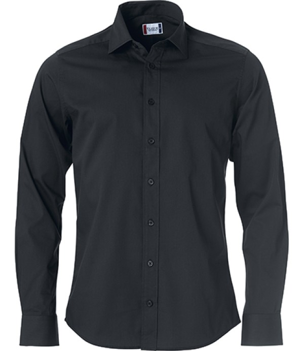 CLIQUE CLARK SHIRT ZWART