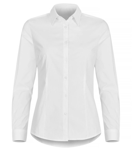 CLIQUE STRETCH SHIRT L/S WOMEN WIT