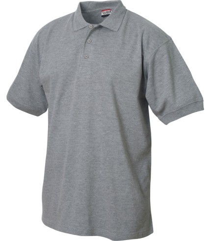 CLIQUE LINCOLN POLO GRIJSMELANGE