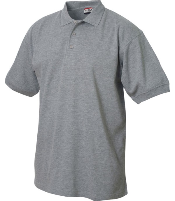 CLIQUE LINCOLN POLO GRIJSMELANGE