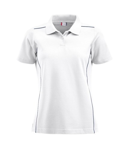 CLIQUE NEW ALPENA POLO WIT