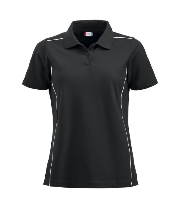 CLIQUE NEW ALPENA POLO ZWART