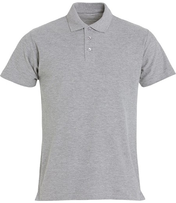 CLIQUE BASIC POLO GRIJSMELANGE