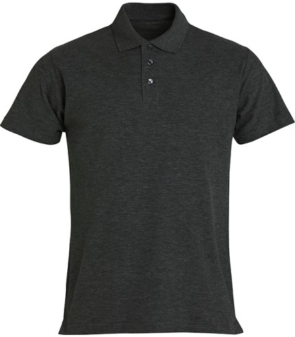 CLIQUE BASIC POLO ANTRACIET MELANGE