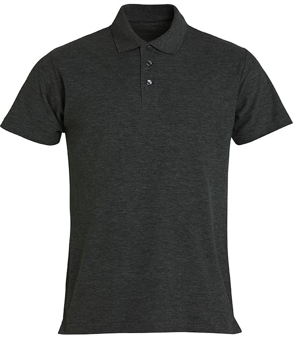 CLIQUE BASIC POLO ANTRACIET MELANGE