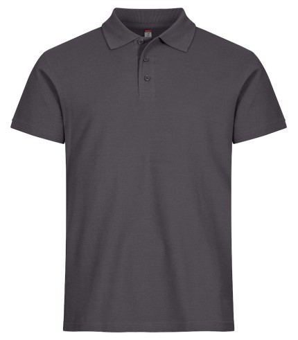 CLIQUE BASIC POLO METAALGRIJS